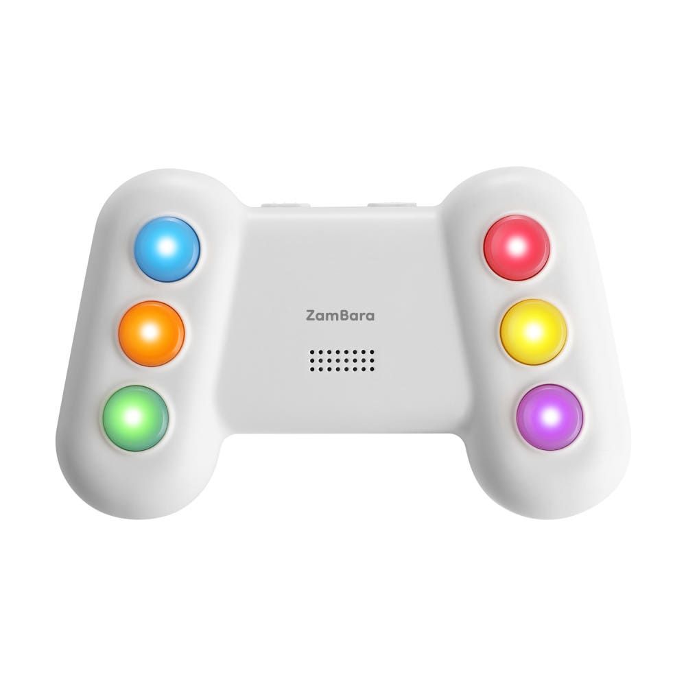 ZamBara SZA50 Kids Smart Melody Memory Game Pad with 4 Interactive Learning Modes and 6 Buttons